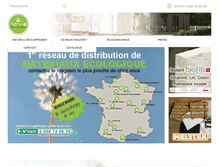 Tablet Screenshot of nature-et-developpement.com